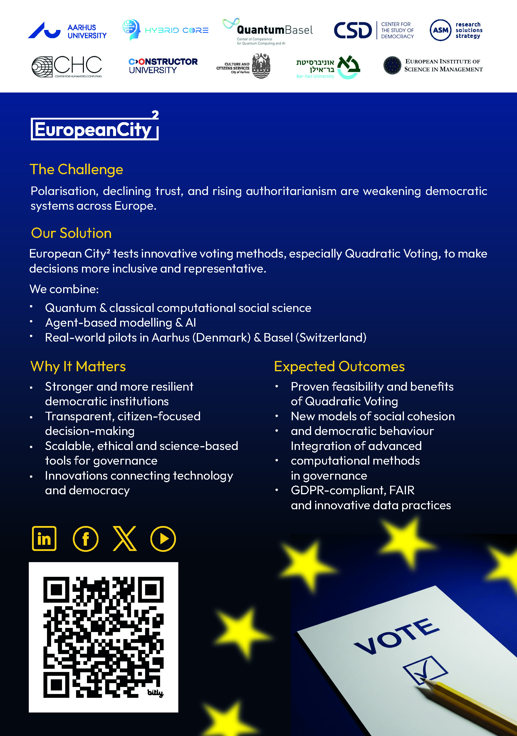 European City² – Leaflet back